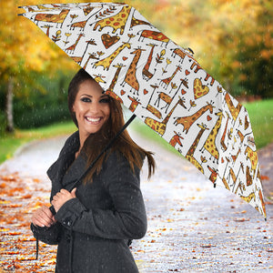 Giraffe Pattern Print Design 04 Umbrella