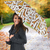 Giraffe Pattern Print Design 04 Umbrella