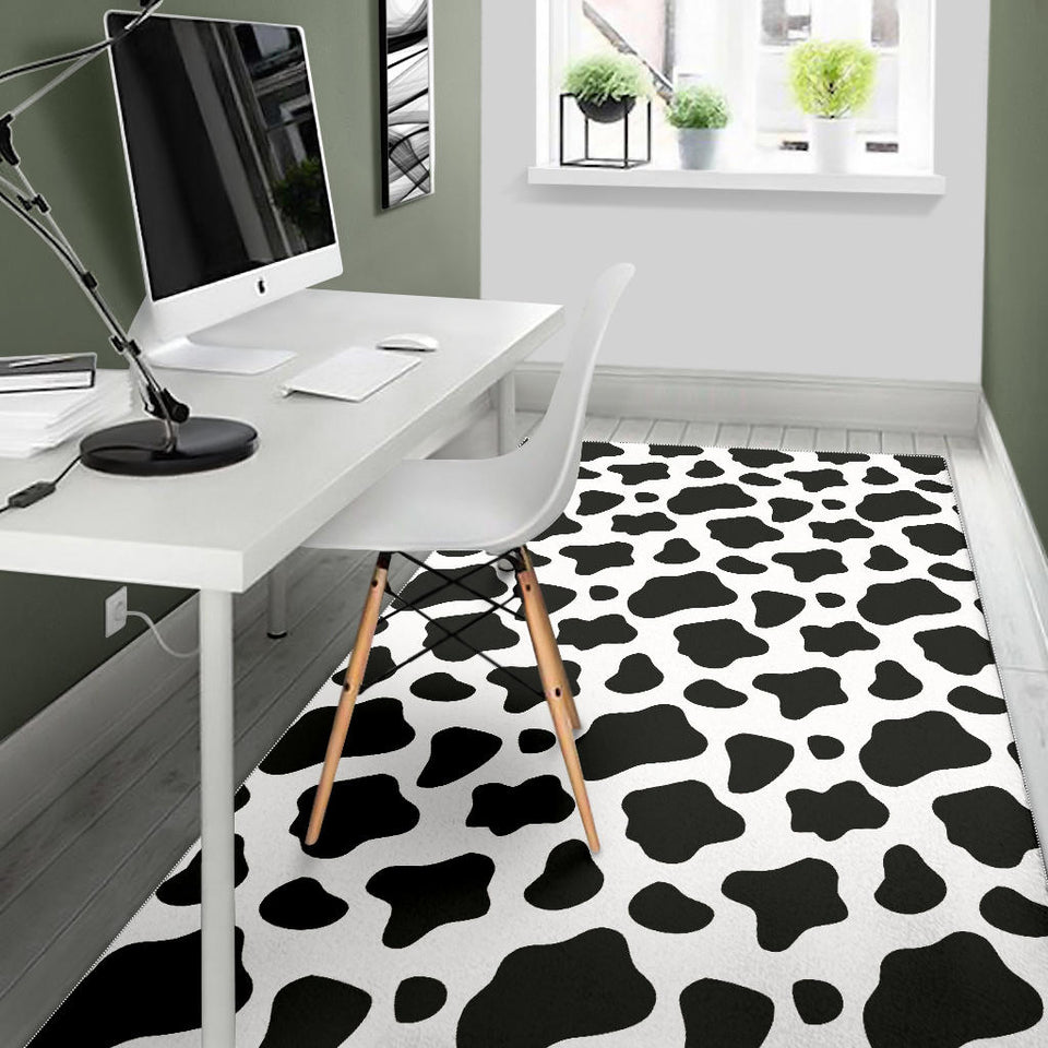 Cow Skin Pattern Area Rug
