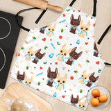 Cute Chihuahua Dog Pattern Adjustable Apron