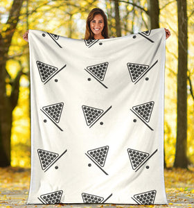 Billiard Ball Pattern Print Design 03 Premium Blanket