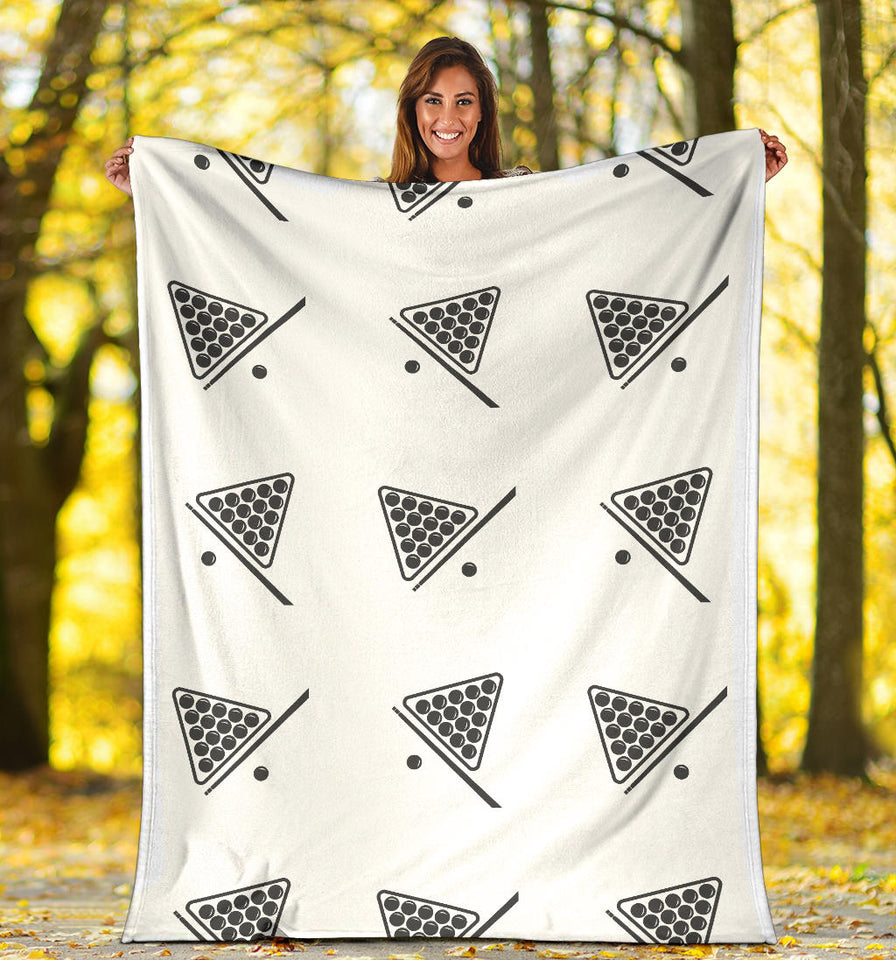 Billiard Ball Pattern Print Design 03 Premium Blanket