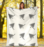Billiard Ball Pattern Print Design 03 Premium Blanket