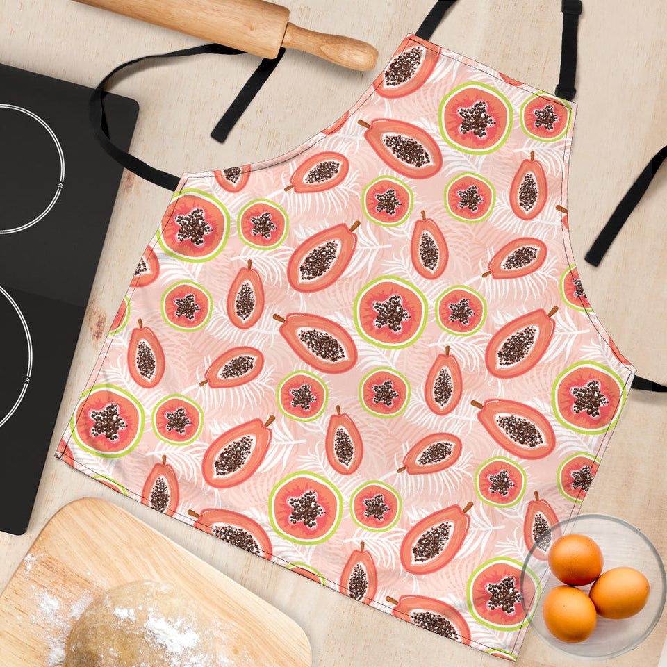 Papaya Leaves Pattern Adjustable Apron