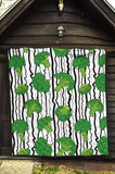 Cool Broccoli Pattern Premium Quilt