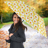 Fried Eggs Pattern Print Design 05 Umbrella