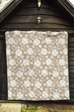 Scallop Shell Pattern Premium Quilt