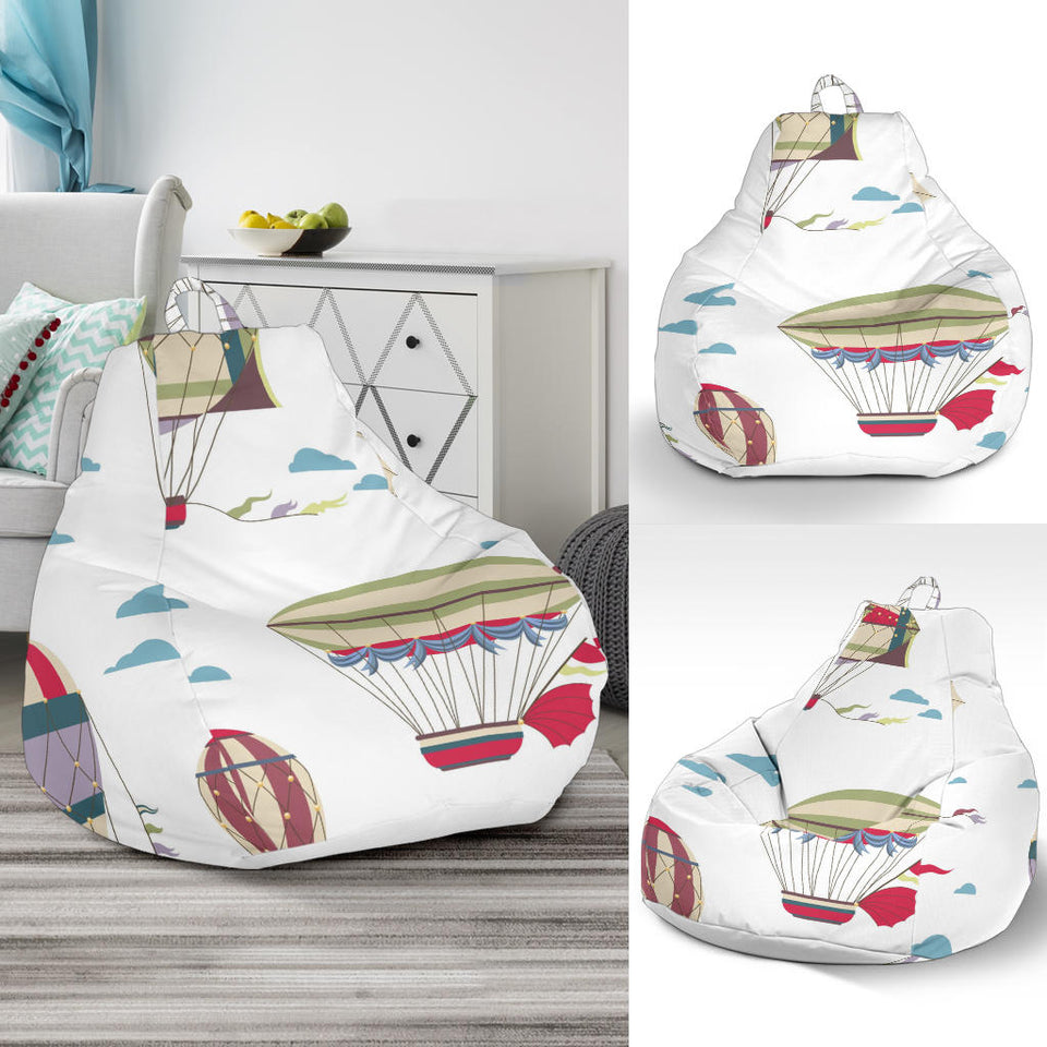 Hot Air Balloon Pattern Bean Bag Cover