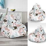 Cute Mermaid Pattern Bean Bag Cover