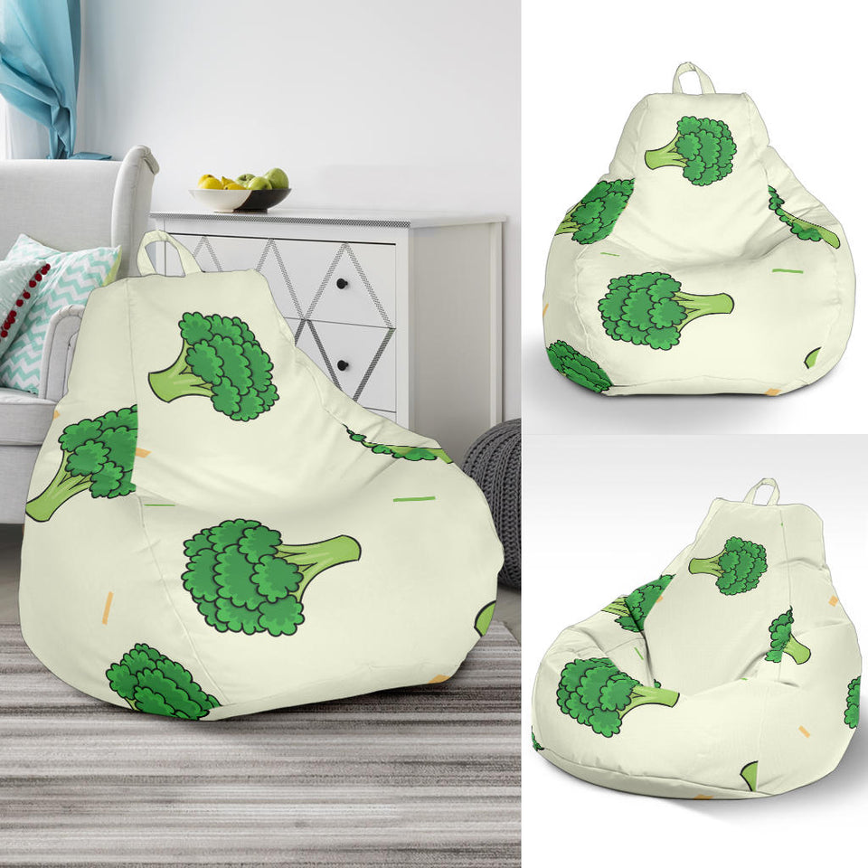 Broccoli Pattern Bean Bag Cover