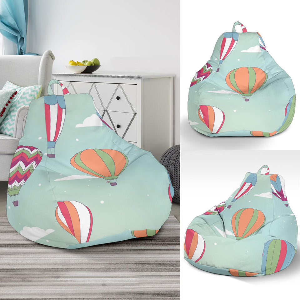 Hot Air Balloon Design Pattern Bean Bag Cover