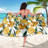 Yellow Tulips Pattern Sarong