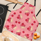 Cake Cherry Pattern Adjustable Apron