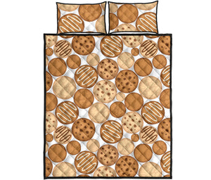 Various cookie pattern Quilt Bed Set