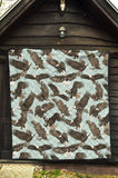 Eagle Pattern Print Design 01 Premium Quilt