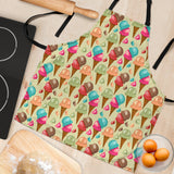 Colorful Ice Cream Pattern Adjustable Apron