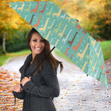 Giraffe Pattern Print Design 01 Umbrella