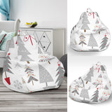 Cute Christmas Tree Pattern Bean Bag Cover
