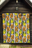 Papaya Design Pattern Premium Quilt