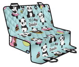 Cute Baby Panda Pattern Dog Car Seat Covers