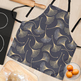 Gold Ginkgo Leaves Adjustable Apron