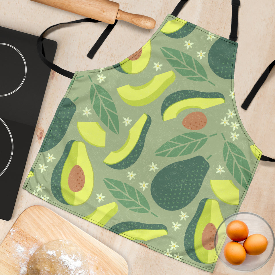Avocado Pattern Adjustable Apron