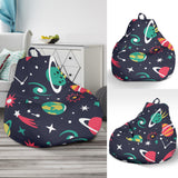Colorful Space Pattern Planet Star Bean Bag Cover