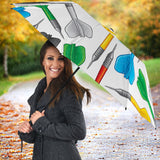 Darts Pattern Print Design 03 Umbrella