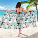 Cute Penguin Pattern Sarong