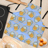 Beer Pattern Adjustable Apron