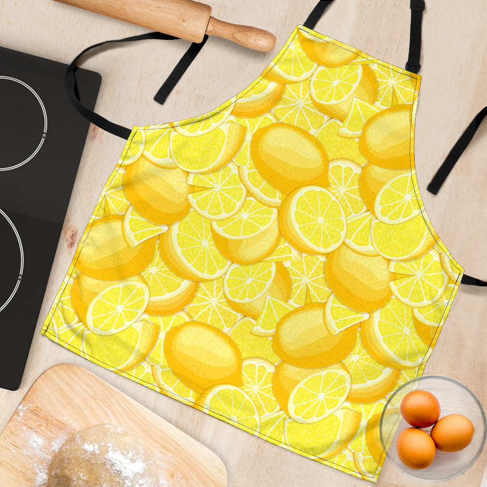 Lemon Pattern Adjustable Apron