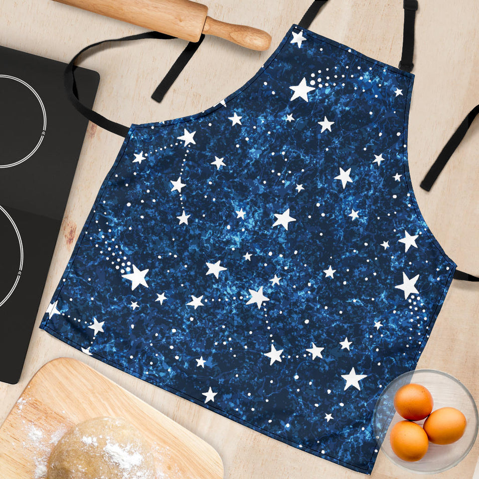 Night Sky Star Pattern Adjustable Apron