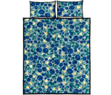 blueberry design pattern Quilt Bed Set