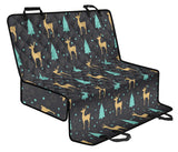 Deers Star Tree Pattern Dog Car Seat Covers