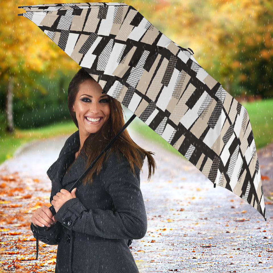 Piano Pattern Print Design 04 Umbrella