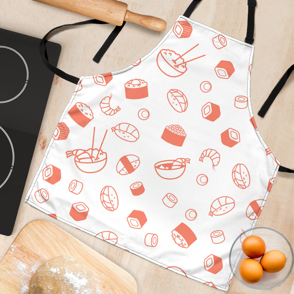 Sushi Pattern Adjustable Apron