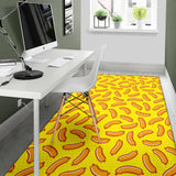 Sausage Pattern Print Design 01 Area Rug