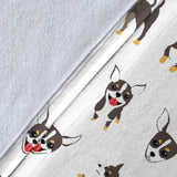 Chihuahua Dog Pattern Premium Blanket