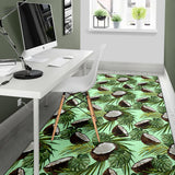 Coconut Pattern Print Design 02 Area Rug