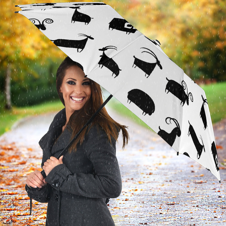 Goat Ram Pattern Umbrella