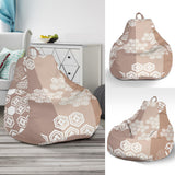 Beautiful Hexagon Japanese  Pattern Bean Bag Cover