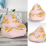 Cute Shiba Inu Dog Pattern  Bean Bag Cover