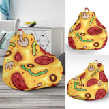 Pizza Texture Pattern Bean Bag Cover