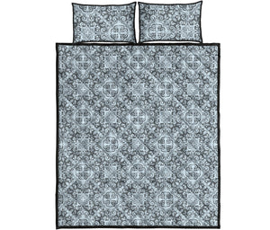 Traditional indian element pattern Quilt Bed Set