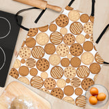 Various Cookie Pattern Adjustable Apron