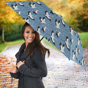Seagull Pattern Print Design 04 Umbrella