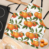 Oranges Pattern Background Adjustable Apron