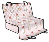 Cute Shiba Inu Dog Apple Pattern Dog Car Seat Covers
