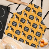 Boston Terrier Design Pattern Adjustable Apron