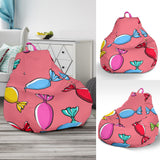 Colorful Wrapped Candy Pattern Bean Bag Cover